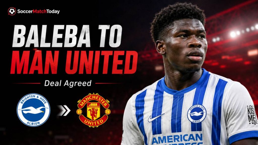 Carlos Baleba to Man Utd £65m Deal Agreed With Brighton