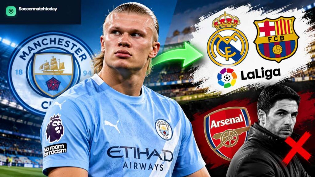 Erling Haaland Reportedly Prefers LaLiga if Manchester City