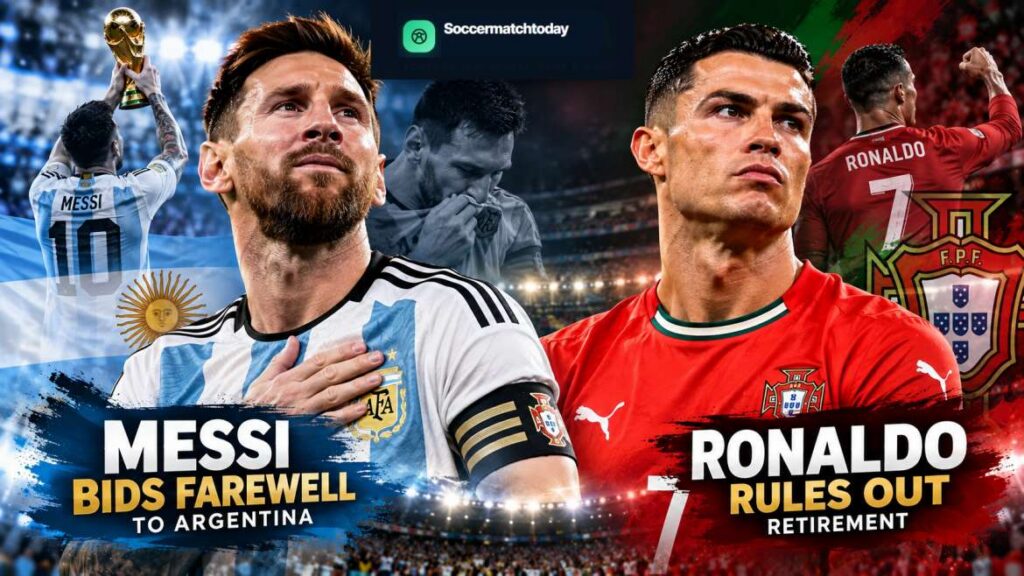 Lionel Messi Argentina Farewell as Cristiano Ronaldo Rules Out Retirement